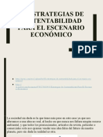 4.8 Estrategias de Sustentabilidad para El Escenario Económico