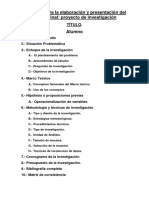 Esquema Trabajo Final Curso de Actualización PDF