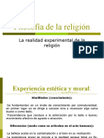 1.1 Filosofía de La Religión