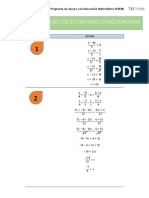 Ejercicios Resueltos Ecua Fraccionarias