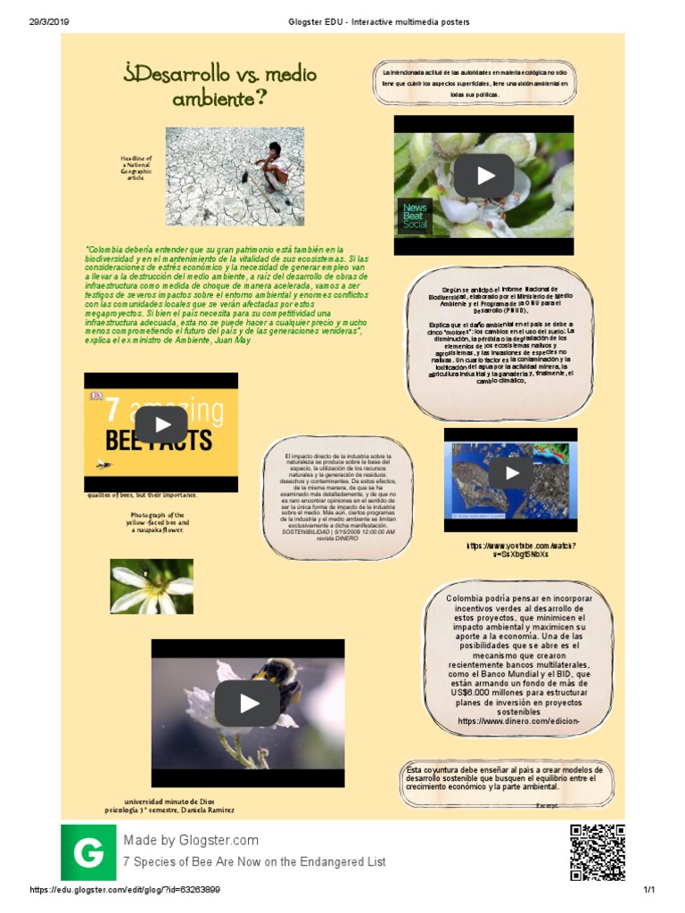 Glogster EDU Interactive Multimedia Posters Descargar gratis PDF