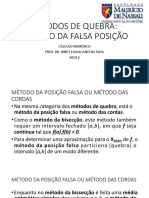 MÉTODOS ITERATIVOS MÉTODO DA POSIÇÃO FALSA.pdf