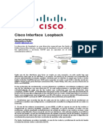 Cisco Interface Loopback