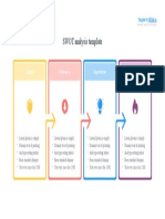 SWOT Analysis Template: Strengths Weaknesses Opportunities Threats