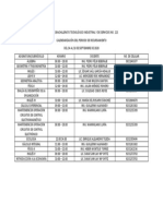 Calendario de Recursamiento Septiembre 2020