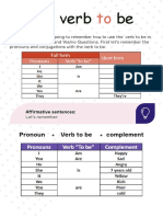 S1-T1 - Verb To Be
