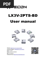 LX3V-2PTS-BD User Manual PDF