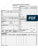 Formulario de Posesion Efectiva