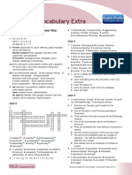 Vocabulary Extra: Upper Intermediate Answer Key