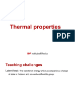 Chapter 21 - Thermal Physics