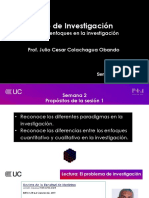 SI - Semana 2 - Paradigmas, Enfoques y Tipos de Investigación