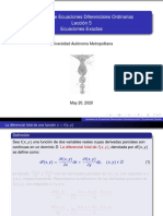 Lección 5 - Ecuaciones Exactas