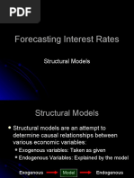 Forecasting Interest Rates