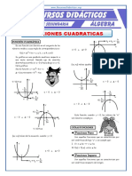 Funciones Cuadráticas para Quinto de Secundaria PDF