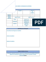 Taller 2 - (Parte 1) Programa de Auditoria