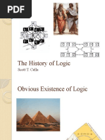 The History of Logic: Scott T. Cella