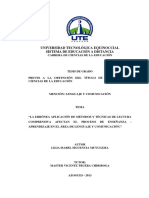 Universidad Tecnológica Equinoccial Sistema de Educación A Distancia