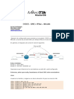 Configuración de Mikrotik Tuneles GRI y Routers Cisco