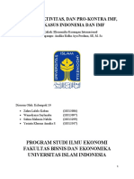 Makalah Sejarah, Aktivitas, Dan Pro-Kontra IMF, Studi Kasus Indonesia Dan IMF