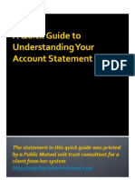 A Guide To Understanding Your Public Mutual Account Statement