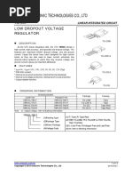 Unisonic Technologies Co., LTD: Low Dropout Voltage Regulator