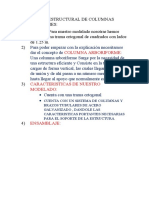 Modelado Estructural de Columnas Arboriformes