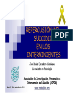 Repercusio n Del Suicidio en Los Supervivientes