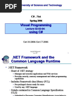 Visual C# programming