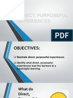 Direct, Purposeful Experiences - Copy.pptx