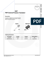 PN2907 / MMBT2907 PNP General-Purpose Transistor: Description