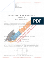 ListaFacultati - Ro Subiecte Admitere Academia Tehnica Militara Bucuresti Matematica Fizica Var A 2010