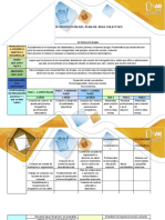 Matriz de Proyección Del Plan de Vida Colectivo - Mercy