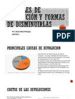 Parcial 3 Causales de Devolucion Heinz