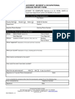 Accident Report Form