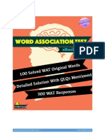 Word Association Test Solved Ebook Part 1 PDF