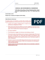 Practcial Handout Chemistry For Engineers Level 1