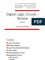 Digital Logic Circuits - Review