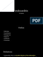 Endocarditis: DR Mumba
