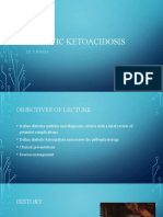 Diabetic Ketoacidosis: Dr. C.Mwaba