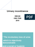 Urinary Incontinence - MKL