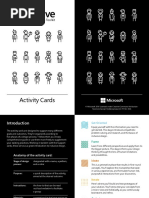 Activity Cards: © Microsoft 2016 Licensed Under Creative Commons Attribution-Noncommercial-Noderivatives (CC By-Nc-Nd)