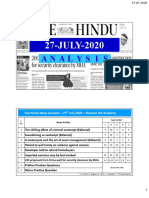 27-JULY-2020: The Hindu News Analysis - 27 July 2020 - Shankar IAS Academy