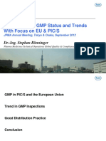 Current Global GMP Status and Trends With Focus