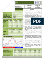 Berger Paints India LTD Detail Report PDF