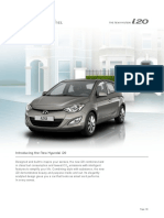 Hyundai I20 Main Catalogue PDF