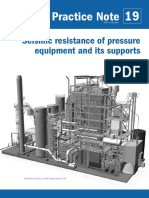 Seismic Resistance of Pressure Equipment and Its Supports: Practice Note