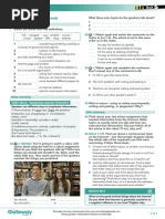 B1+ UNIT 5 Life Skills Video Worksheet