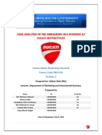 Ducati Case Study Final PDF