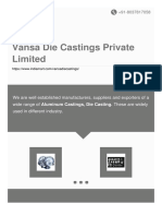 Vansa Die Castings Private Limited