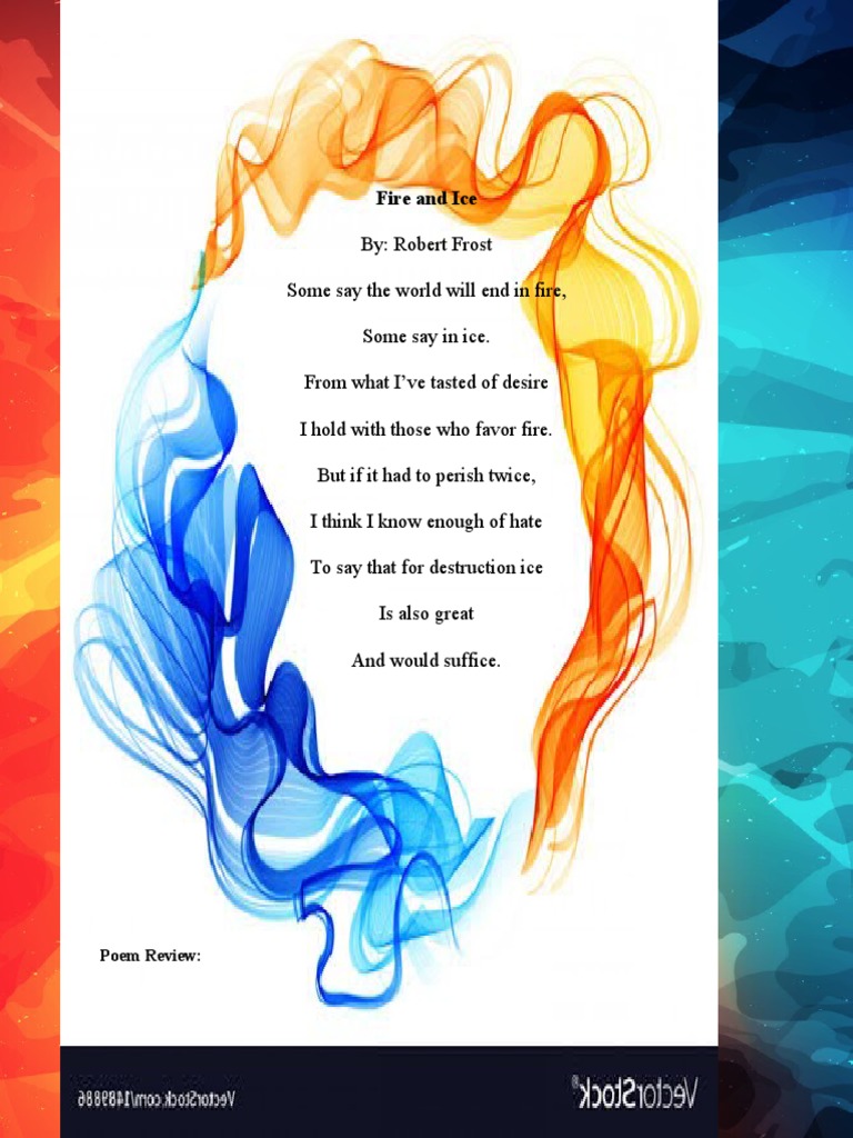 Fire and Ice Poem Review PDF